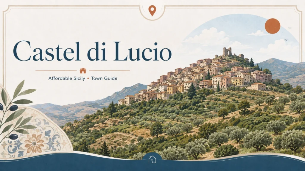 Castel di Lucio property on sale